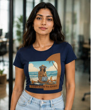 I Get Paid To Exist | Crop Top
