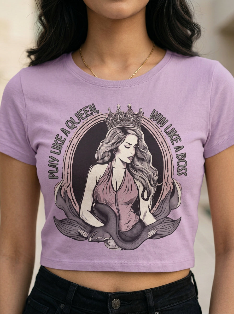 Play Like a Queen, Win Like a Boss | Graphic T-Shirt