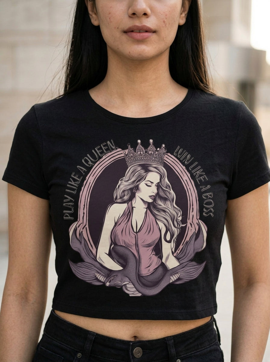 Play Like a Queen, Win Like a Boss | Graphic T-Shirt