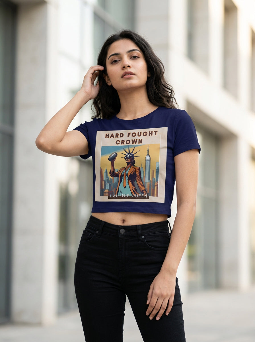 Hard Fought Crown, Hail the Queen | Graphic T-Shirt