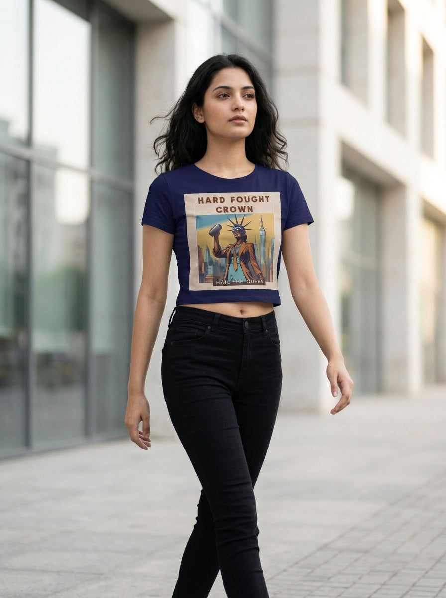 Hard Fought Crown, Hail the Queen | Graphic T-Shirt