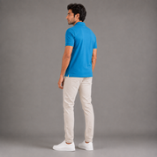 Men's Performance DriFit Aquamarine Polo T-Shirt