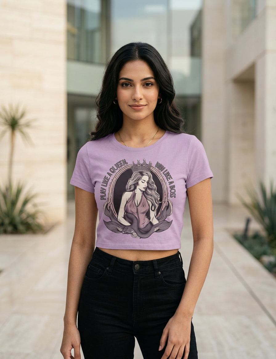 Play Like a Queen, Win Like a Boss | Graphic T-Shirt