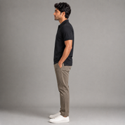 Men's Performance DriFit Black Polo T-Shirt
