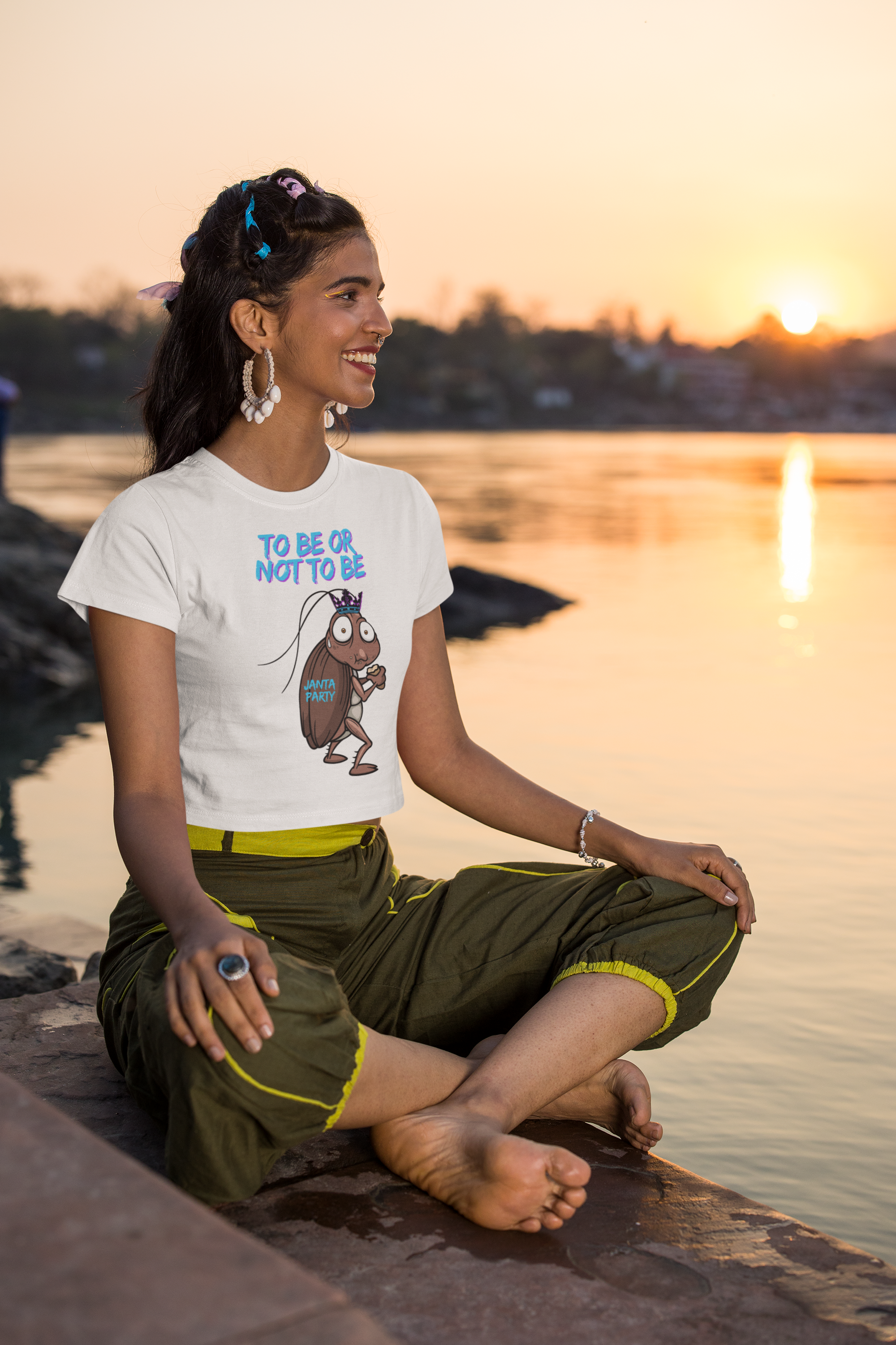 To Be or Not to Be — Janta Party | Crop Top