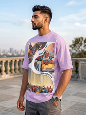 Batmobile Stuck Gowtham Can Wait | Graphic T-Shirt