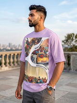 Batmobile Stuck Gowtham Can Wait | Graphic T-Shirt