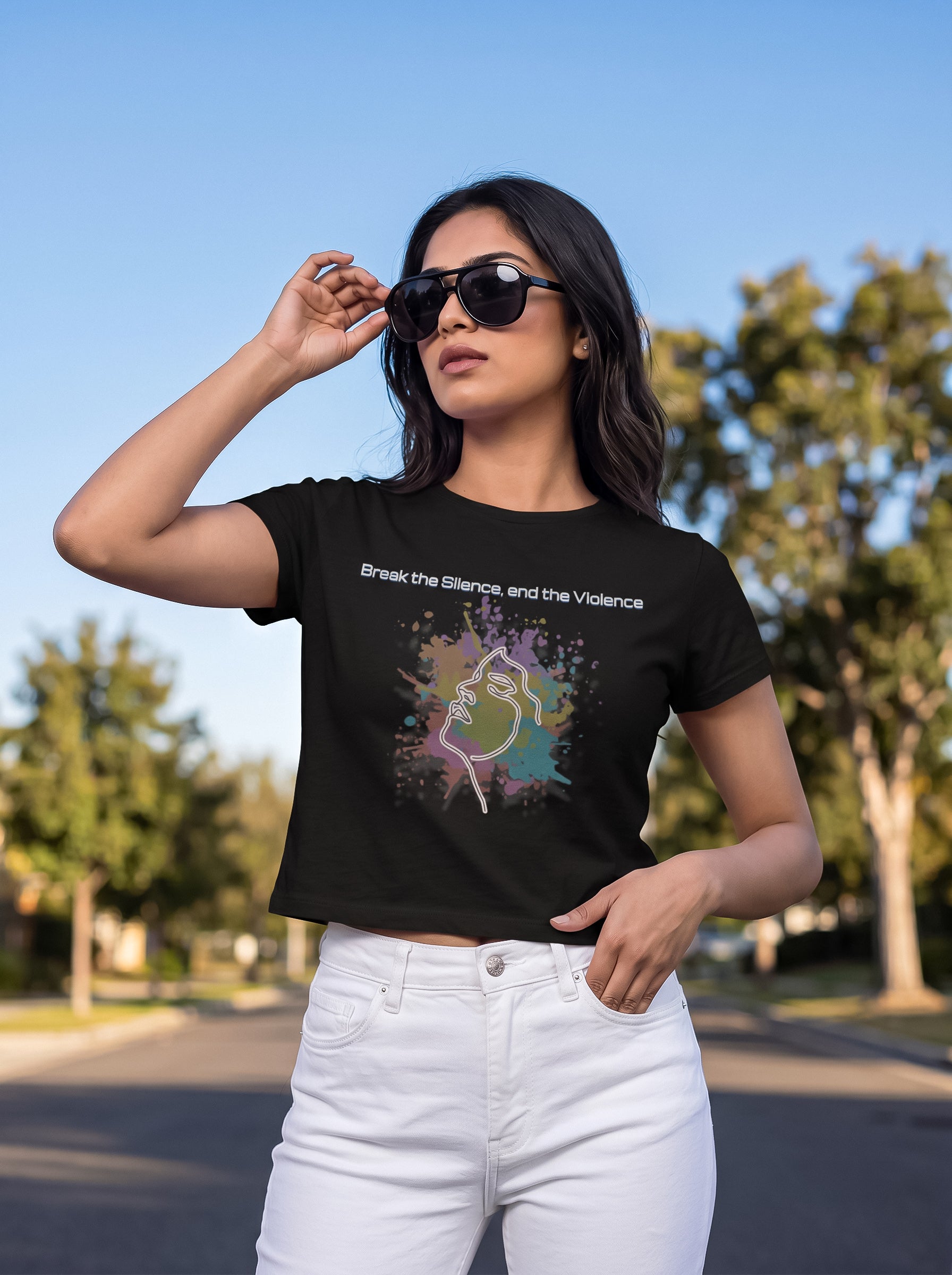Break the Silence, End the Violence | Graphic T-Shirt