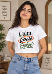 Calm. Evolve. Repeat. | Graphic T-Shirt