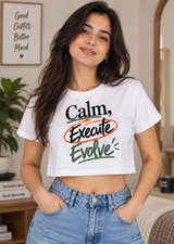 Calm. Evolve. Repeat. | Graphic T-Shirt
