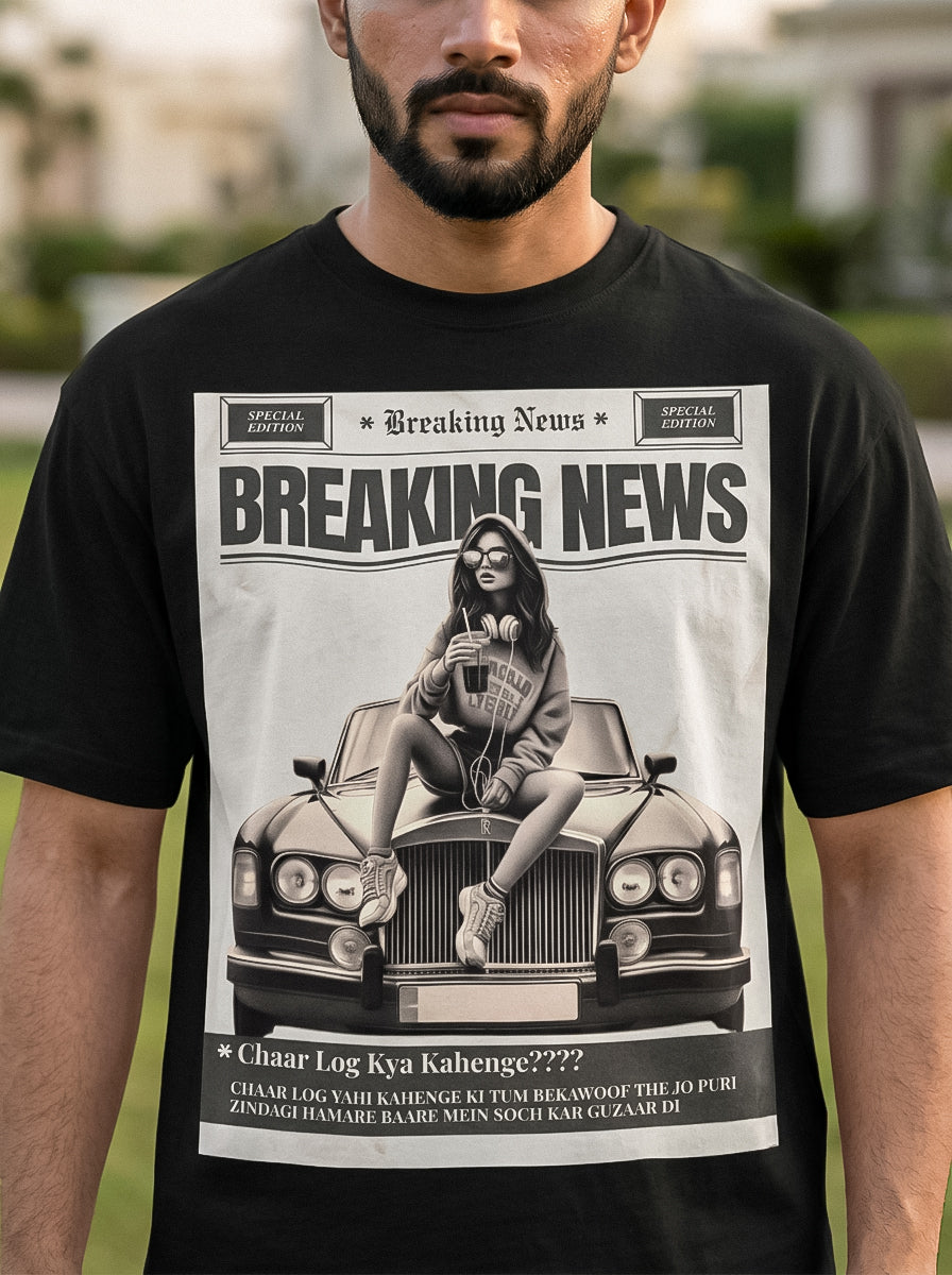 Charlog Kya Kahenge | Graphic T-Shirt
