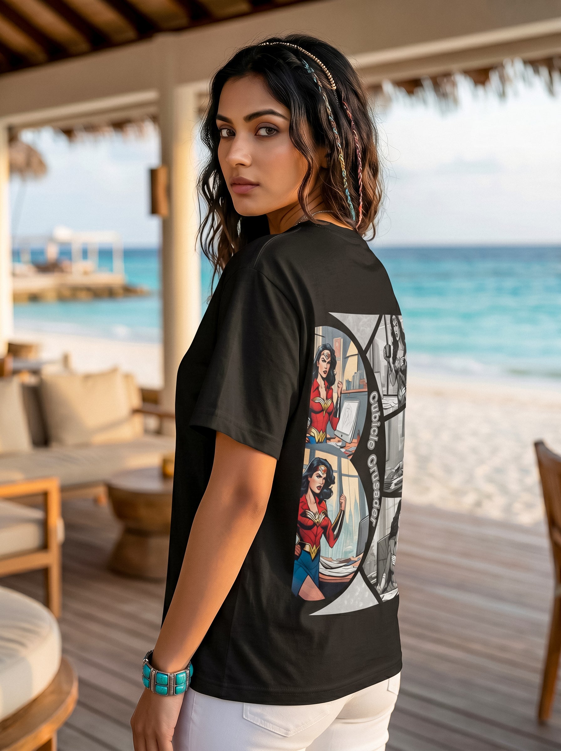 Cubicle Crusader | Graphic T-Shirt