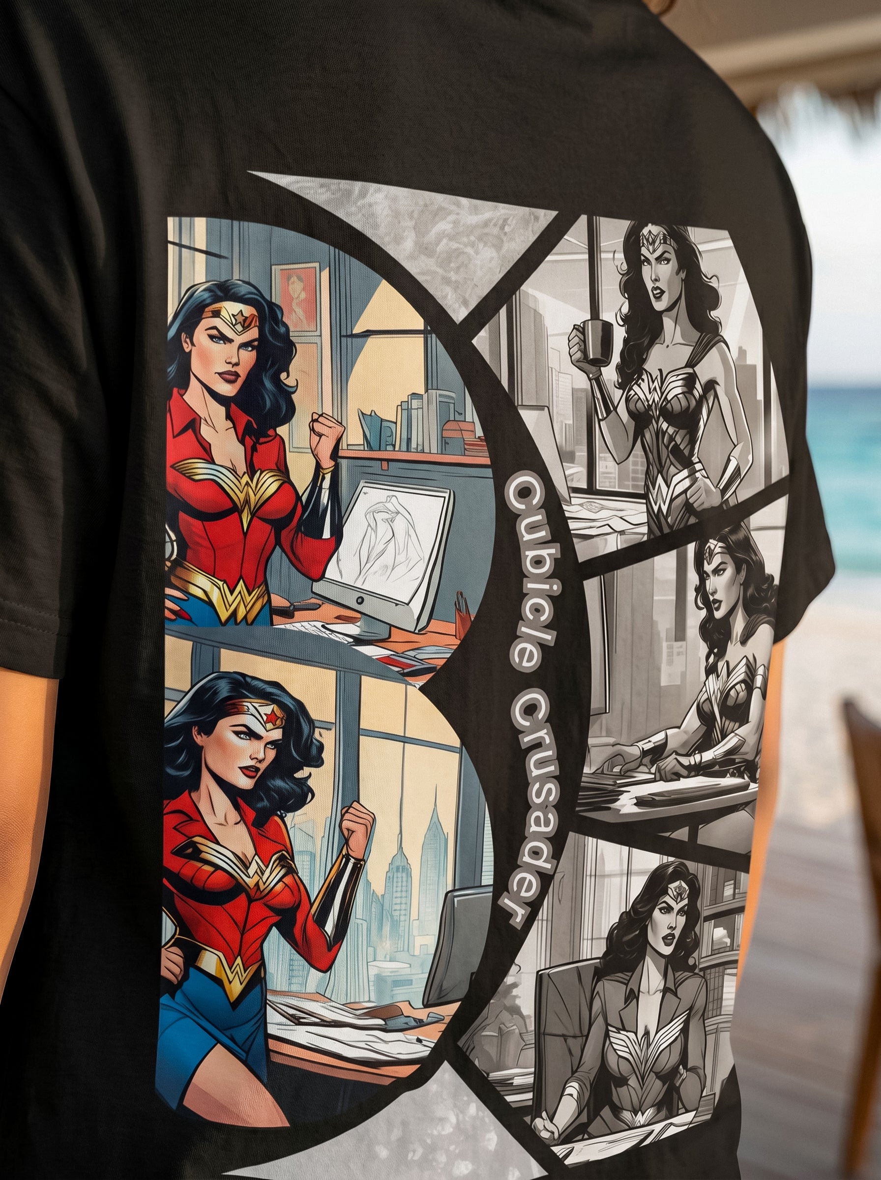 Cubicle Crusader | Graphic T-Shirt
