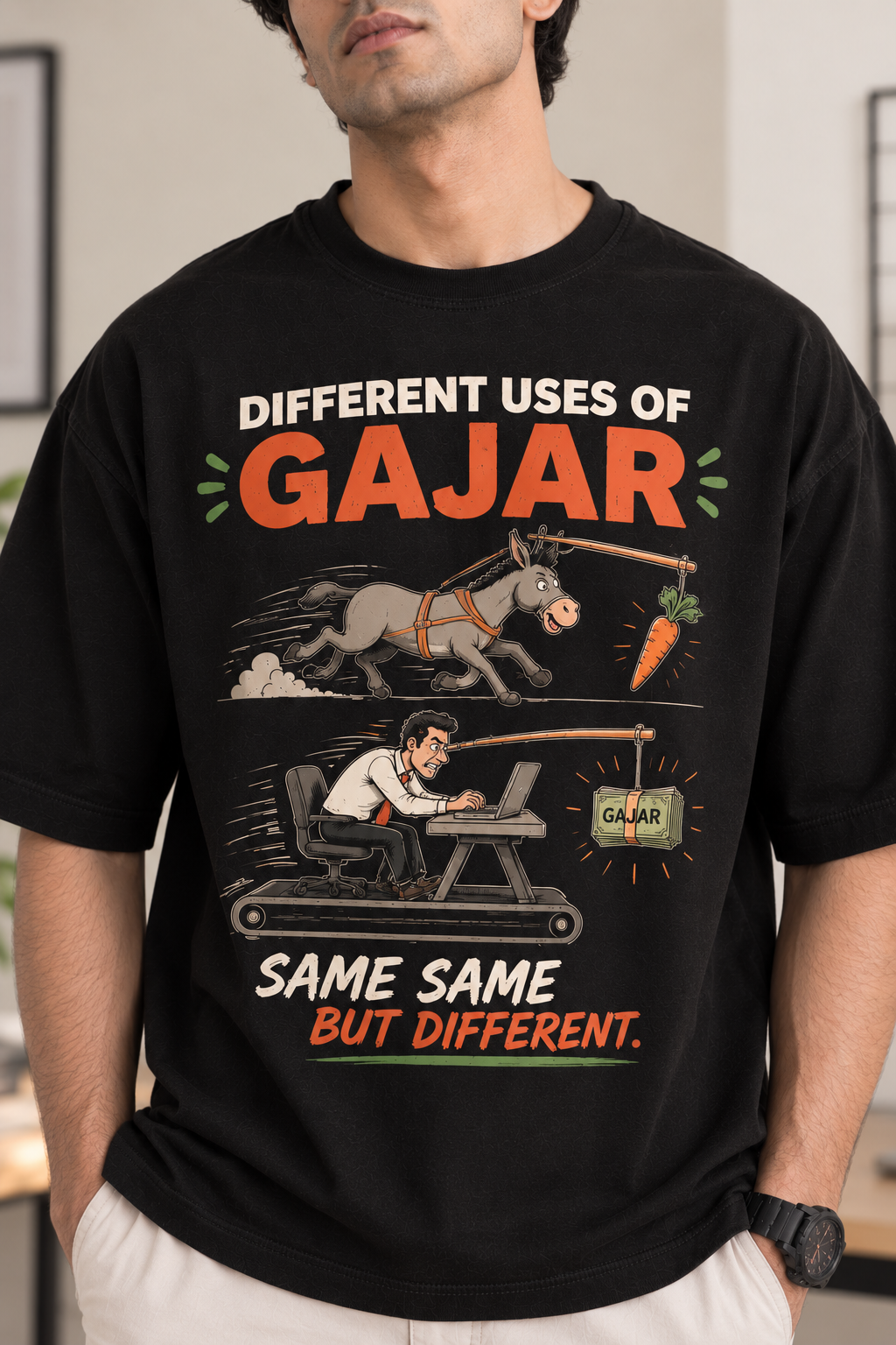 Gajar Has Other Plans | Graphic T-Shirt