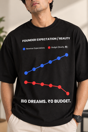 Founder Mode: Expectation vs Reality | Graphic T-Shirt