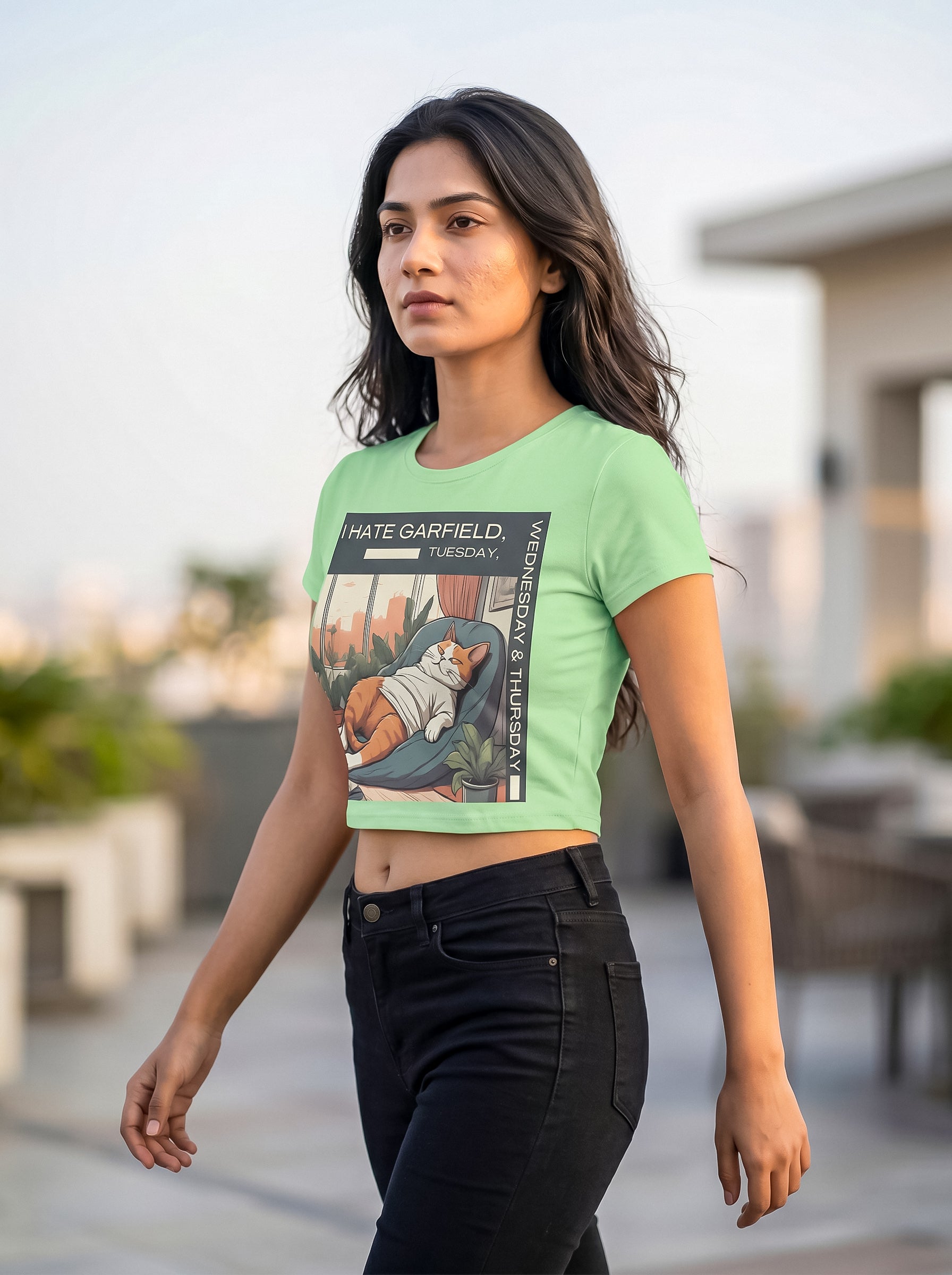 I Hate Garfield, Tuesday, Wednesday & Thursday | Graphic T-Shirt