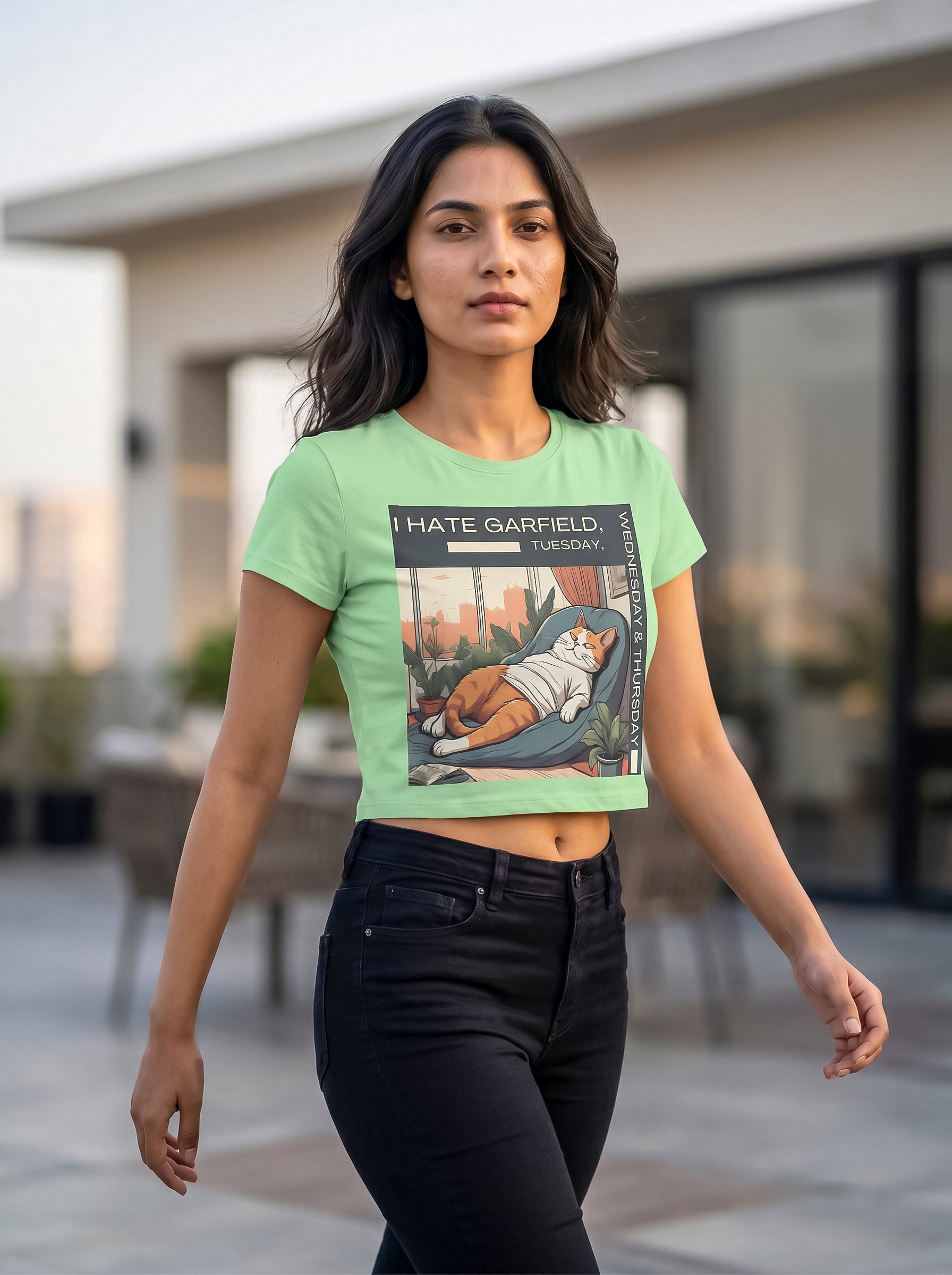 I Hate Garfield, Tuesday, Wednesday & Thursday | Graphic T-Shirt