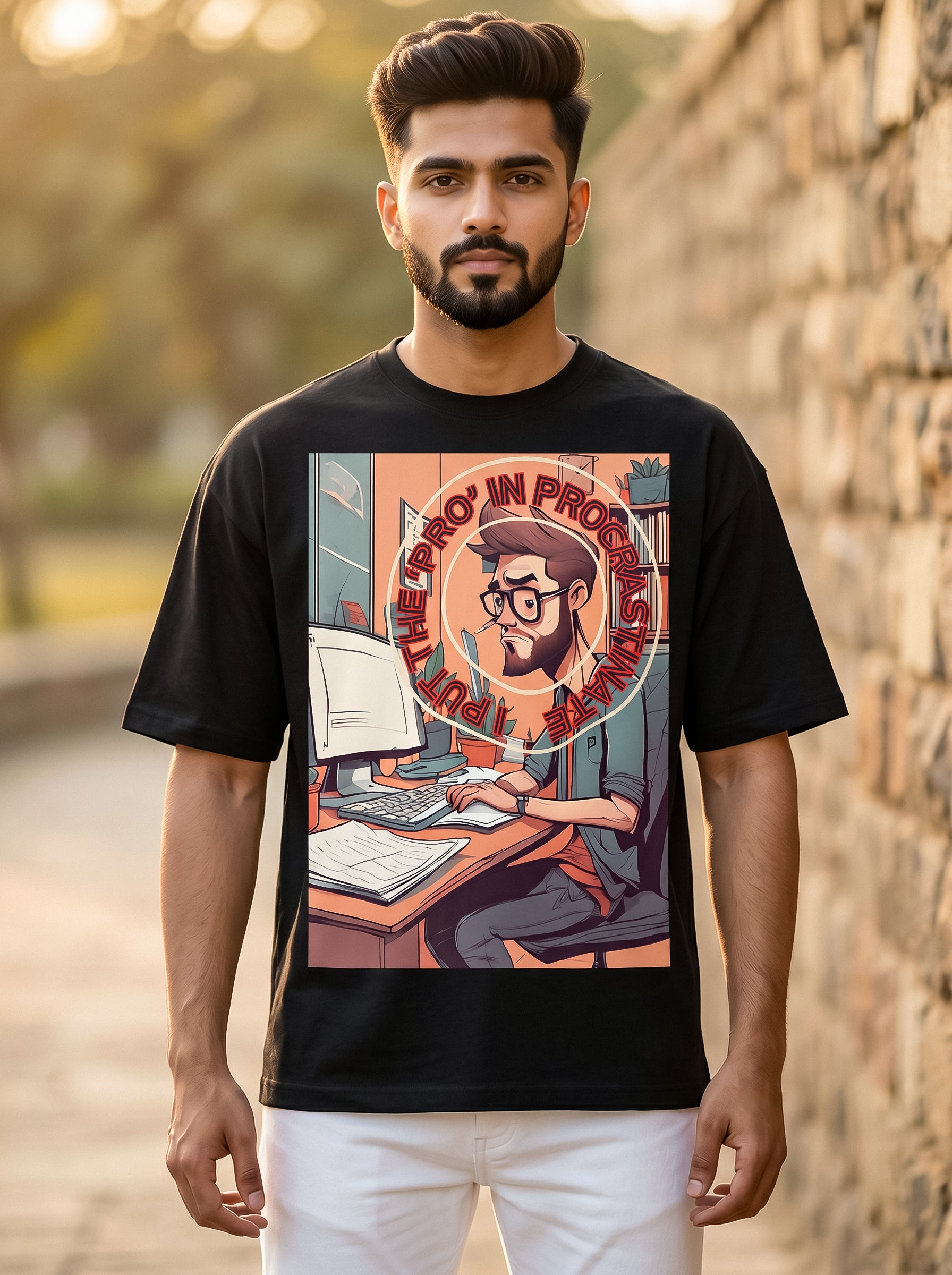 I put the Pro in procrastinate | Graphic T-Shirt