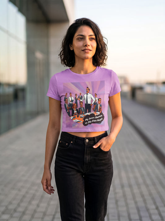 My Career Depends on this fake Laugh | Graphic T-Shirt