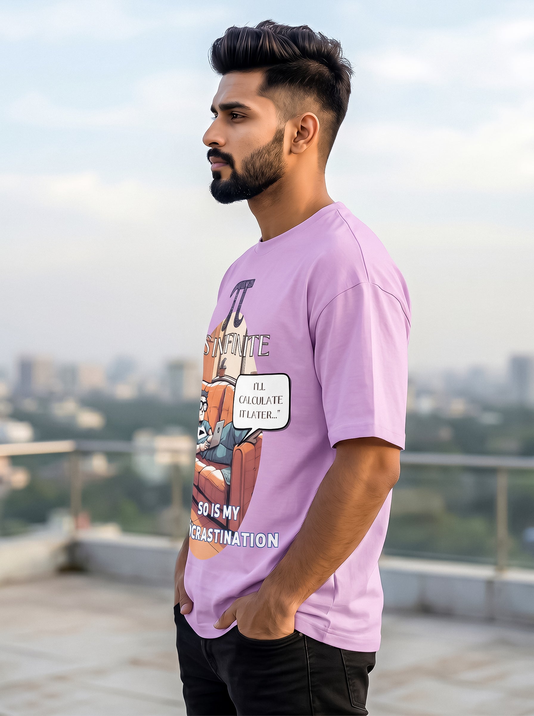 Pi is Infinite, So is my procastination | Graphic T-Shirt