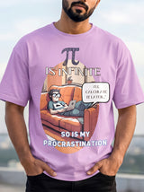 Pi is Infinite, So is my procastination | Graphic T-Shirt