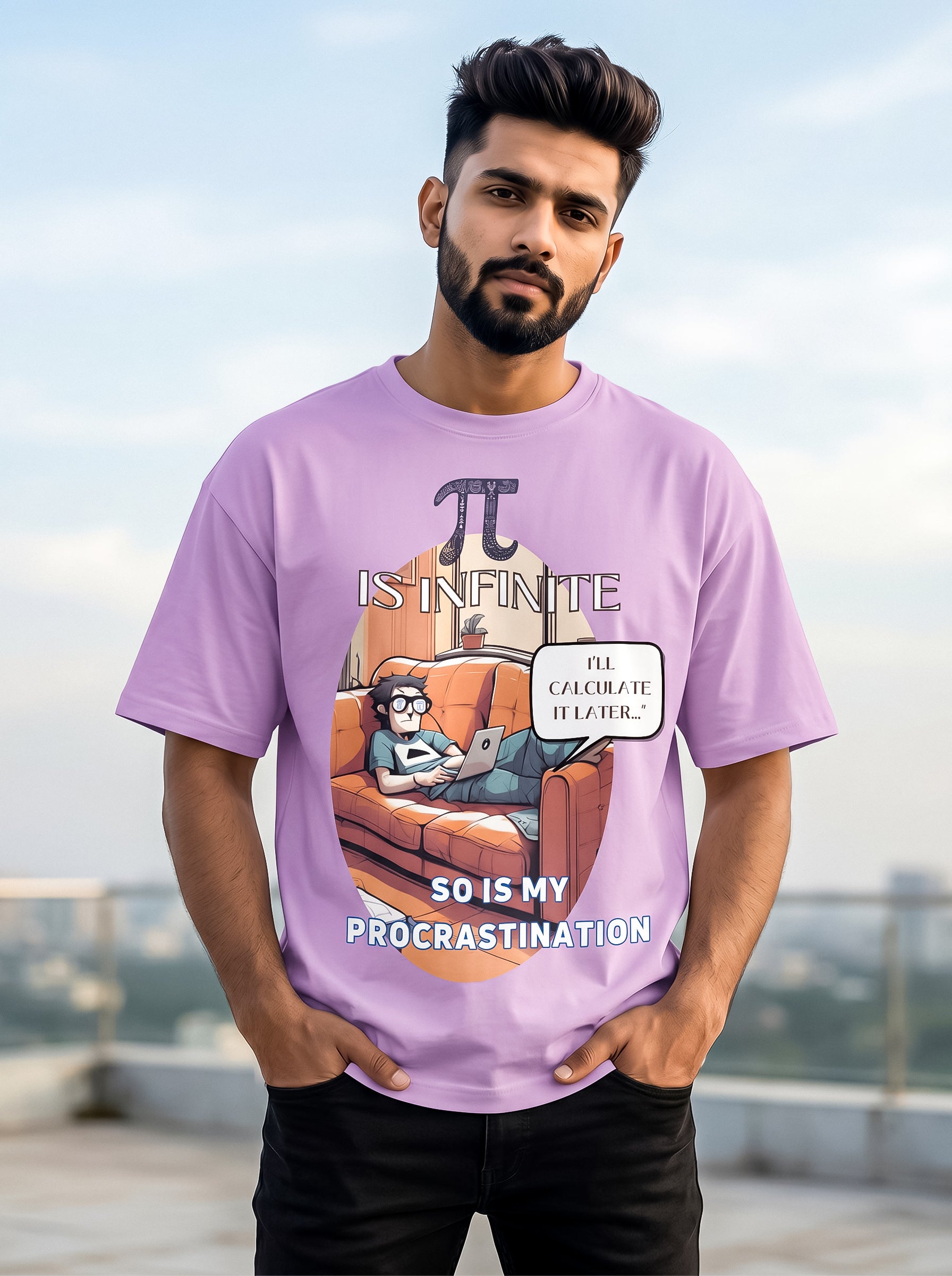 Pi is Infinite, So is my procastination | Graphic T-Shirt