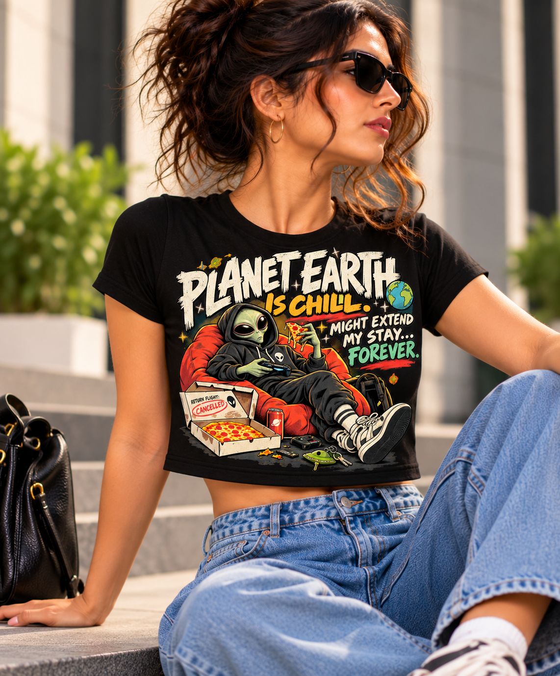 Earth is Chill | Graphic T-Shirt