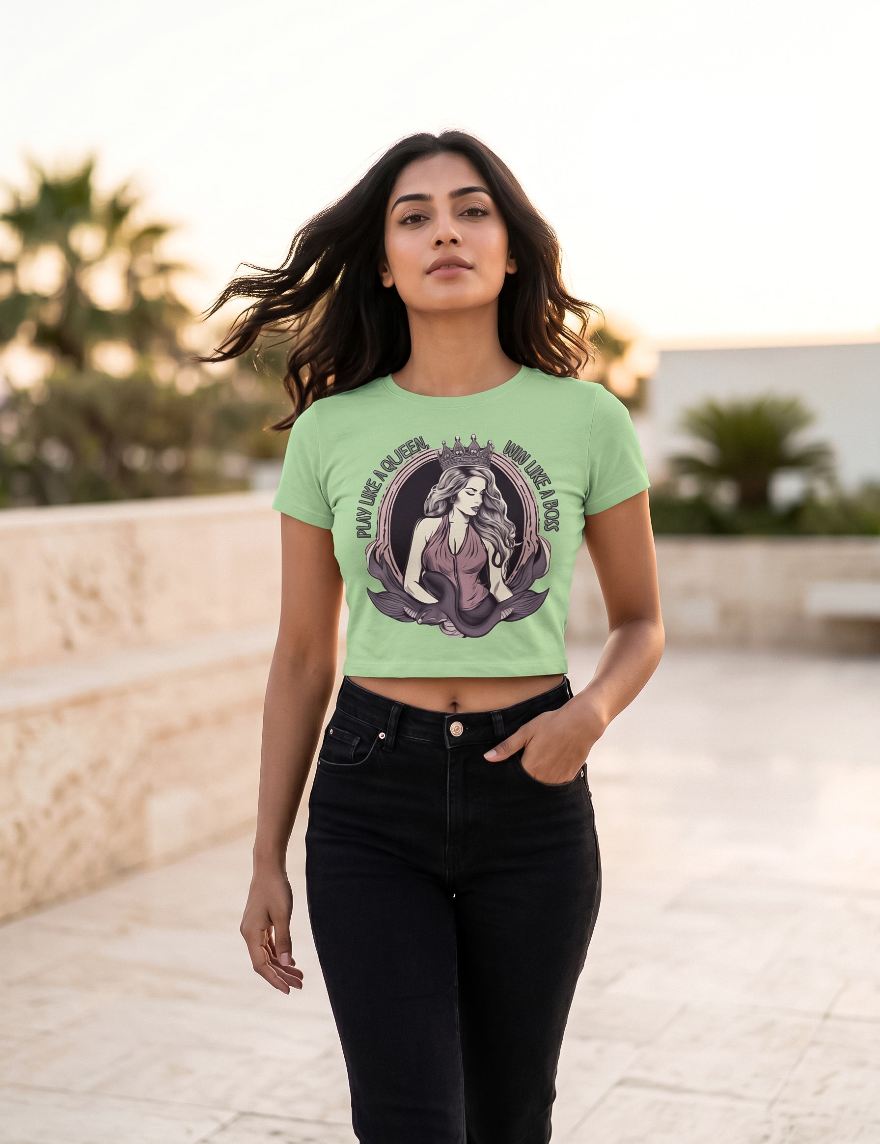 Play Like a Queen, Win Like a Boss | Graphic T-Shirt