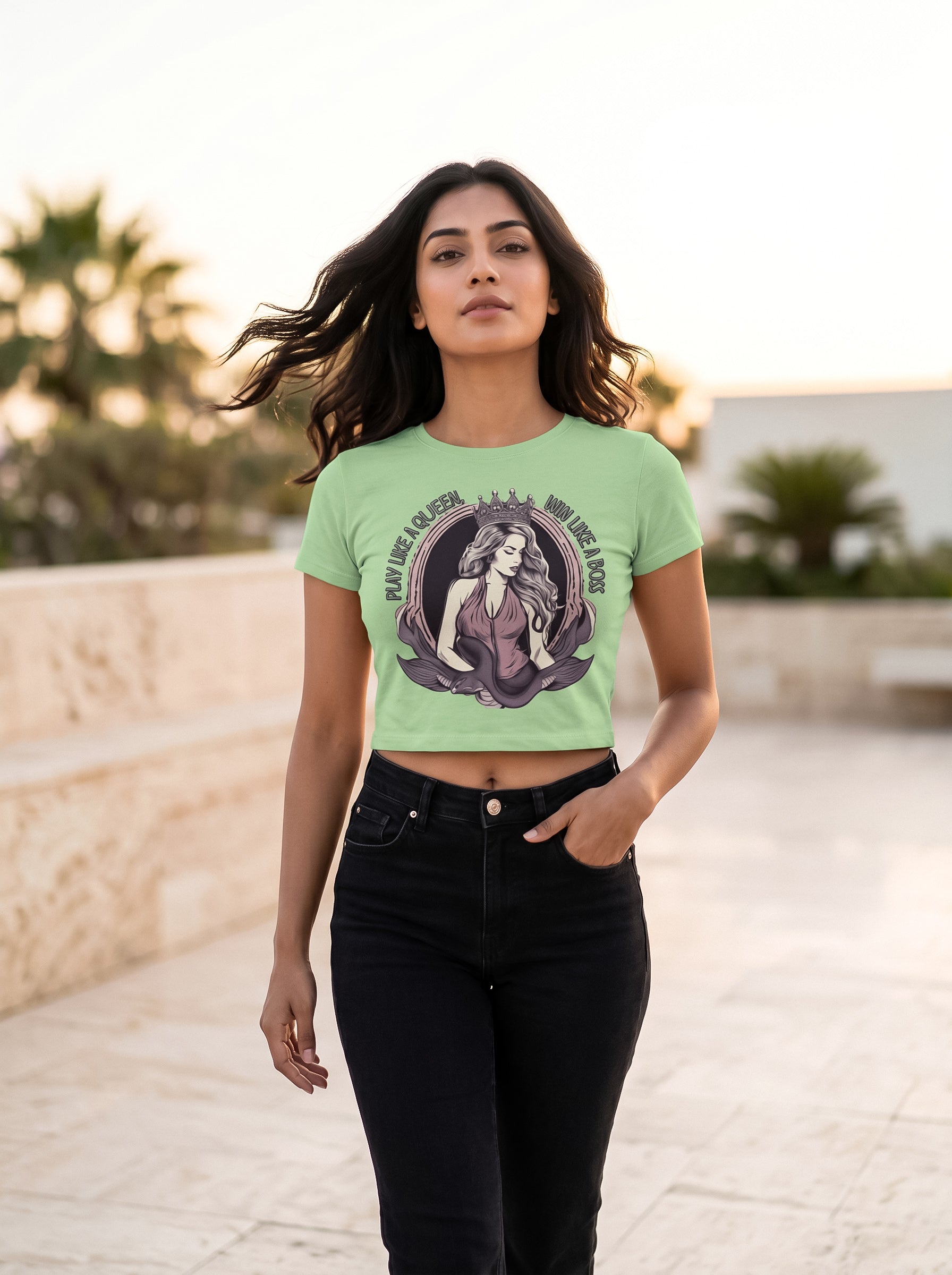 Play Like a Queen, Win Like a Boss | Graphic T-Shirt