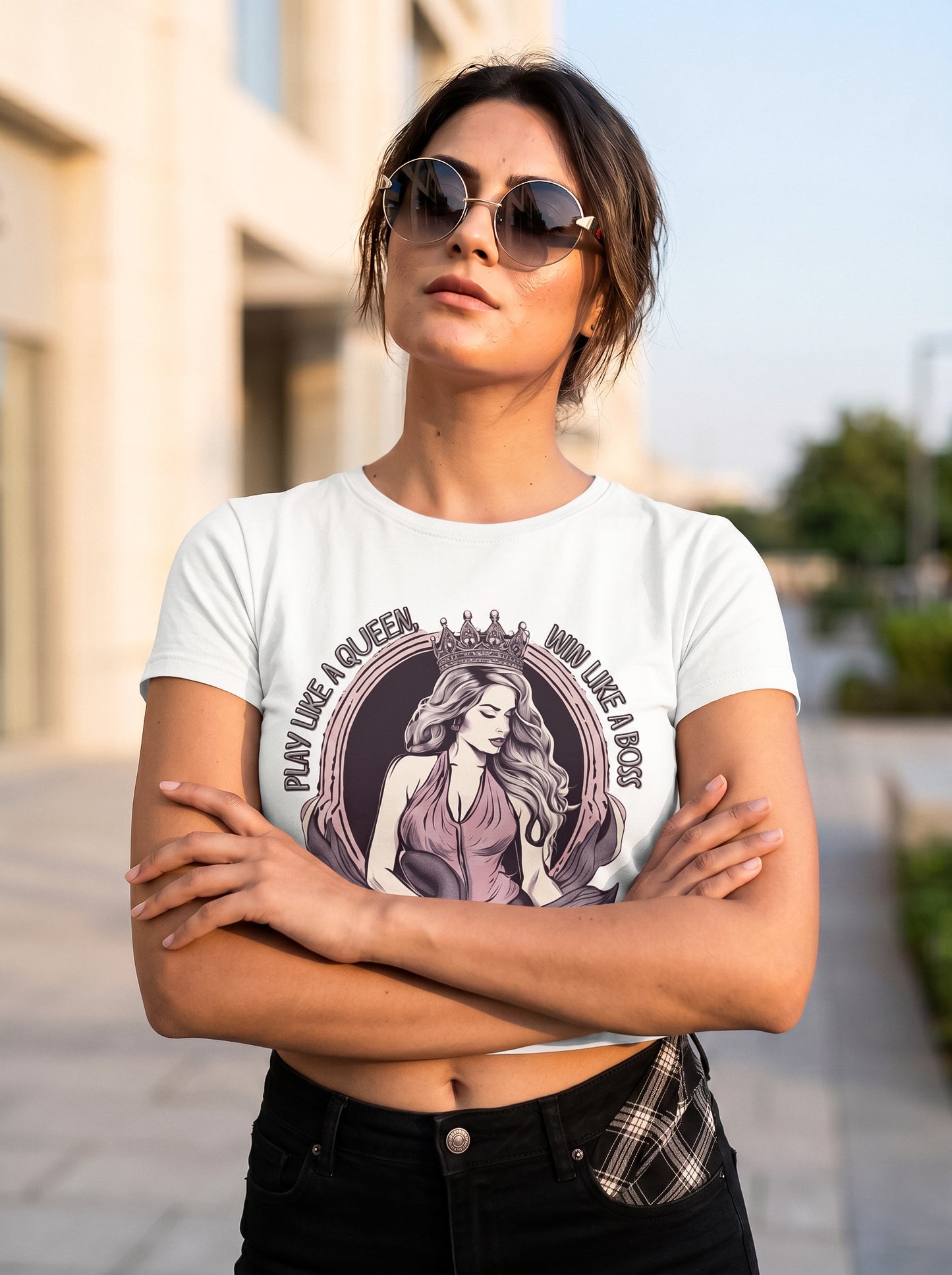 Play Like a Queen, Win Like a Boss | Graphic T-Shirt