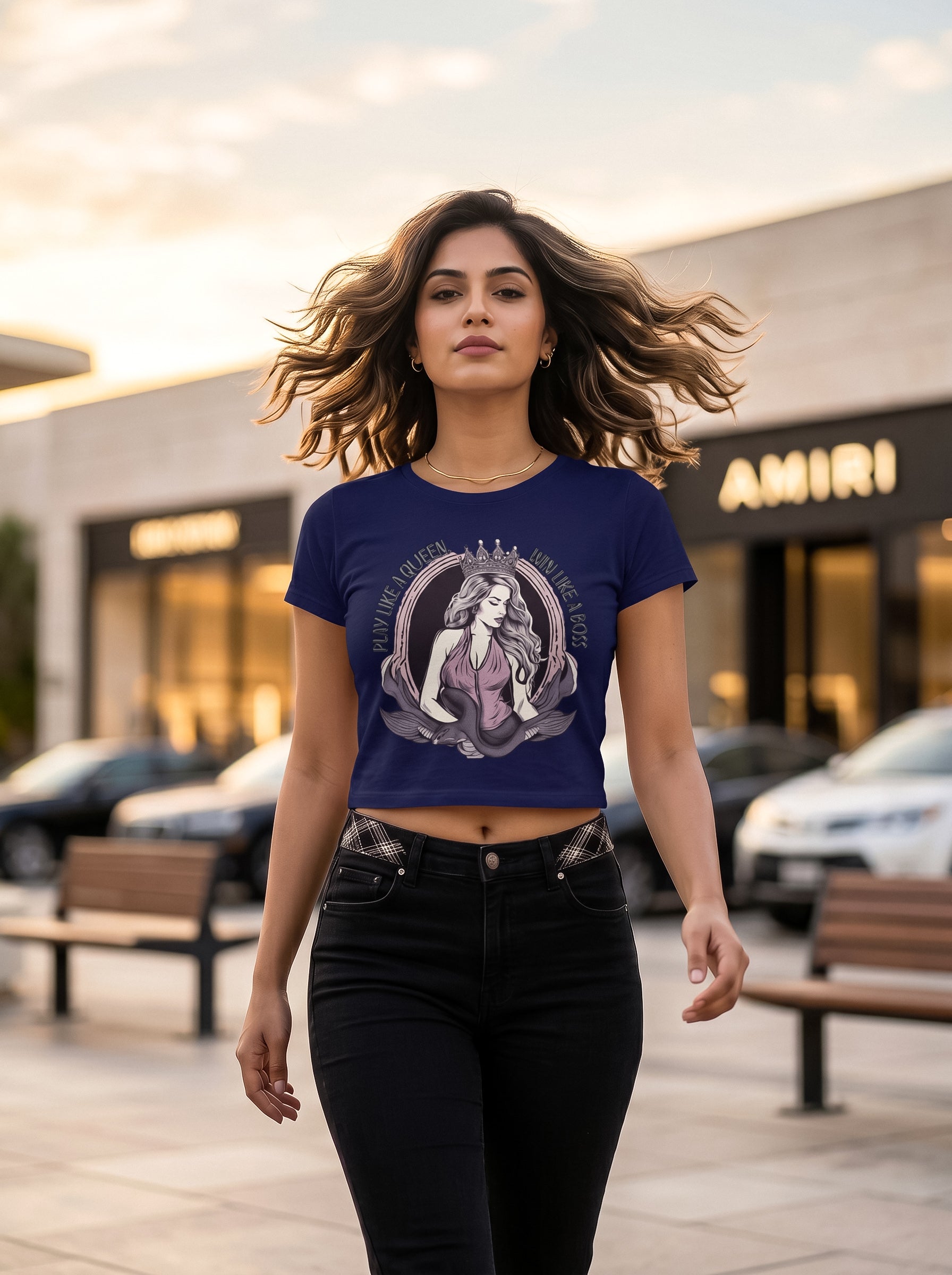 Play Like a Queen, Win Like a Boss | Graphic T-Shirt