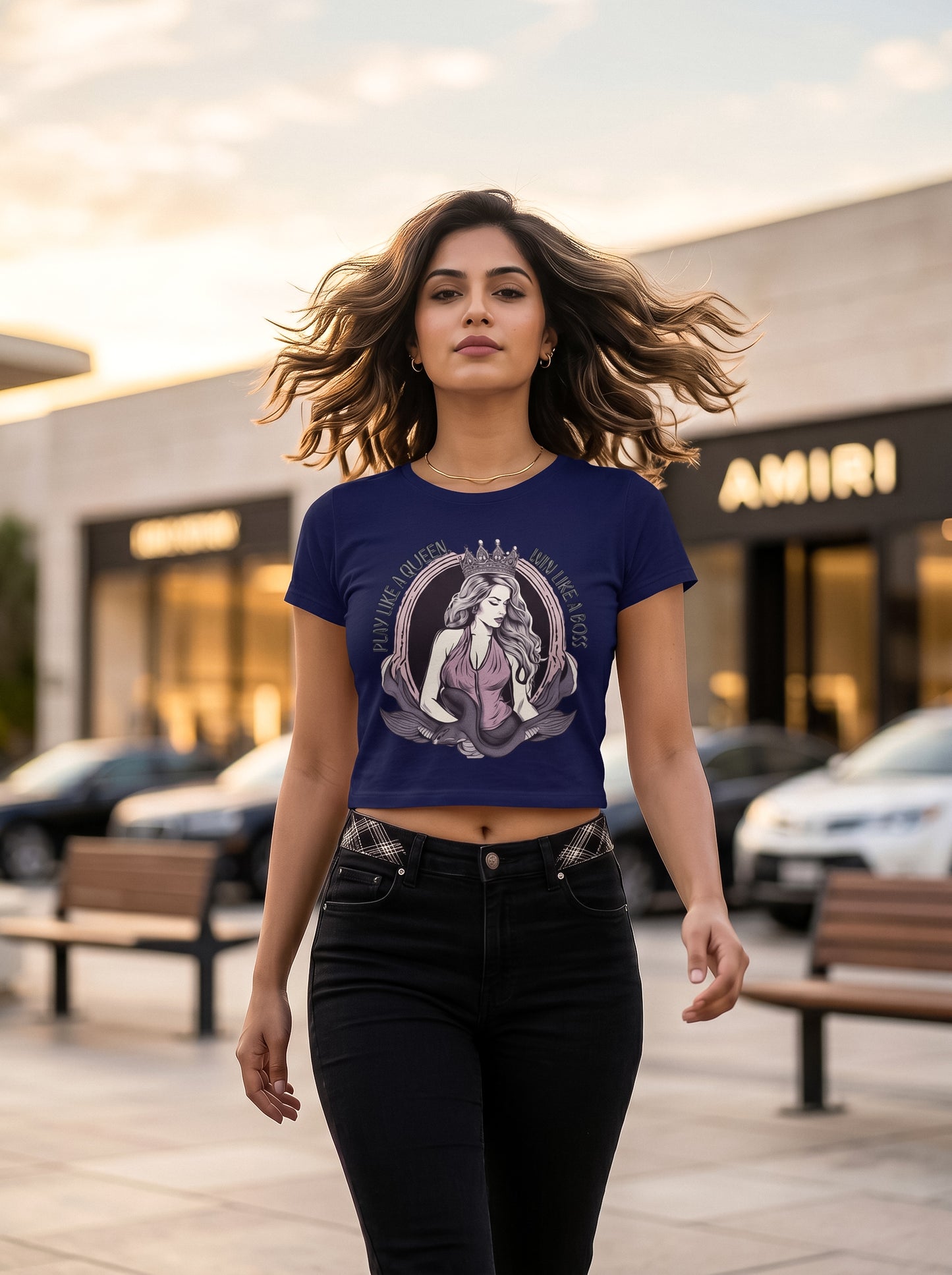 Play Like a Queen, Win Like a Boss | Graphic T-Shirt