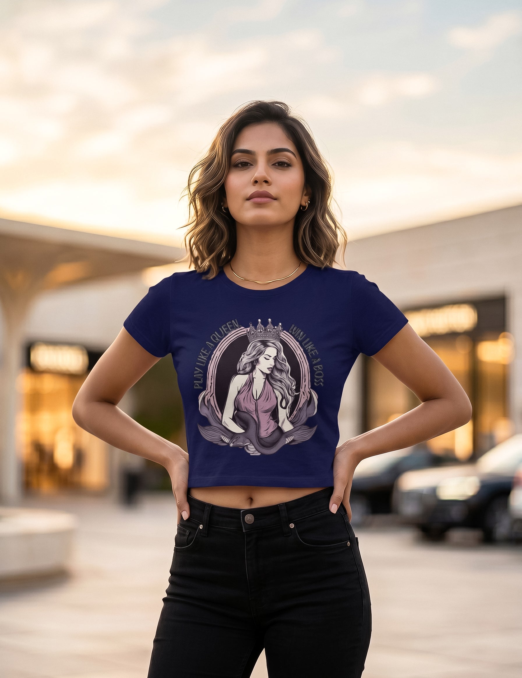 Play Like a Queen, Win Like a Boss | Graphic T-Shirt