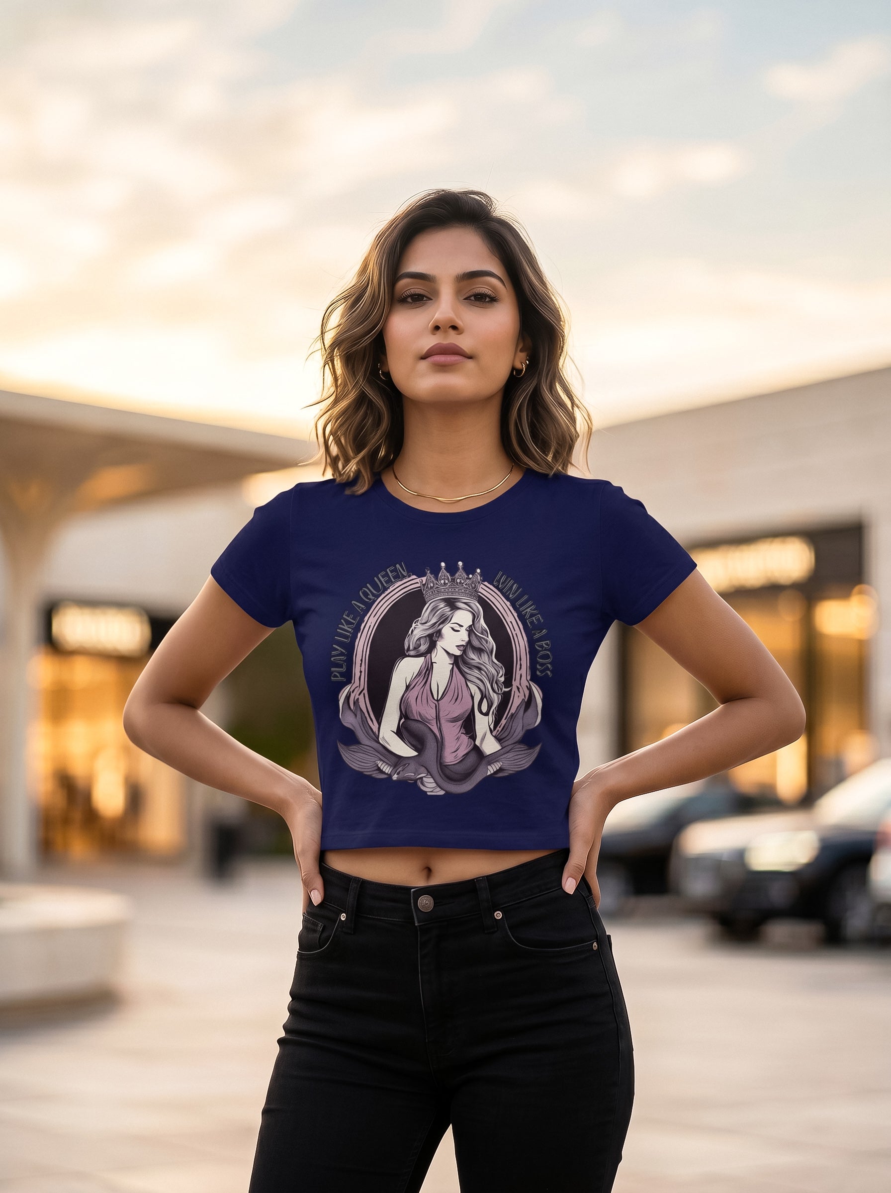 Play Like a Queen, Win Like a Boss | Graphic T-Shirt