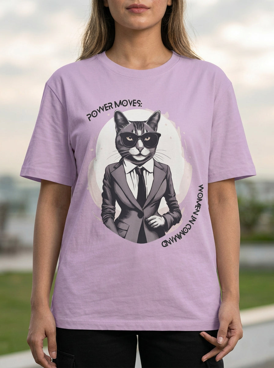 Power Moves Women in Command | Graphic T-Shirt