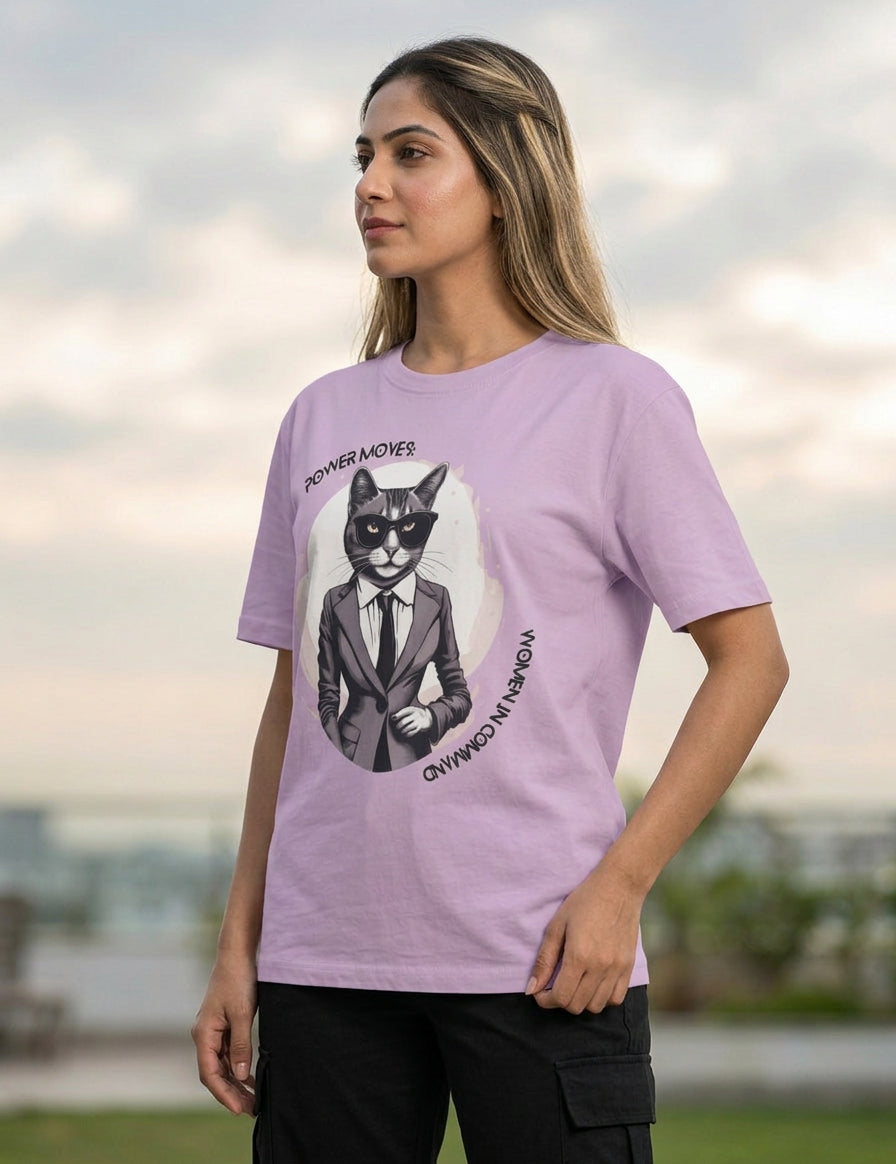 Power Moves Women in Command | Graphic T-Shirt