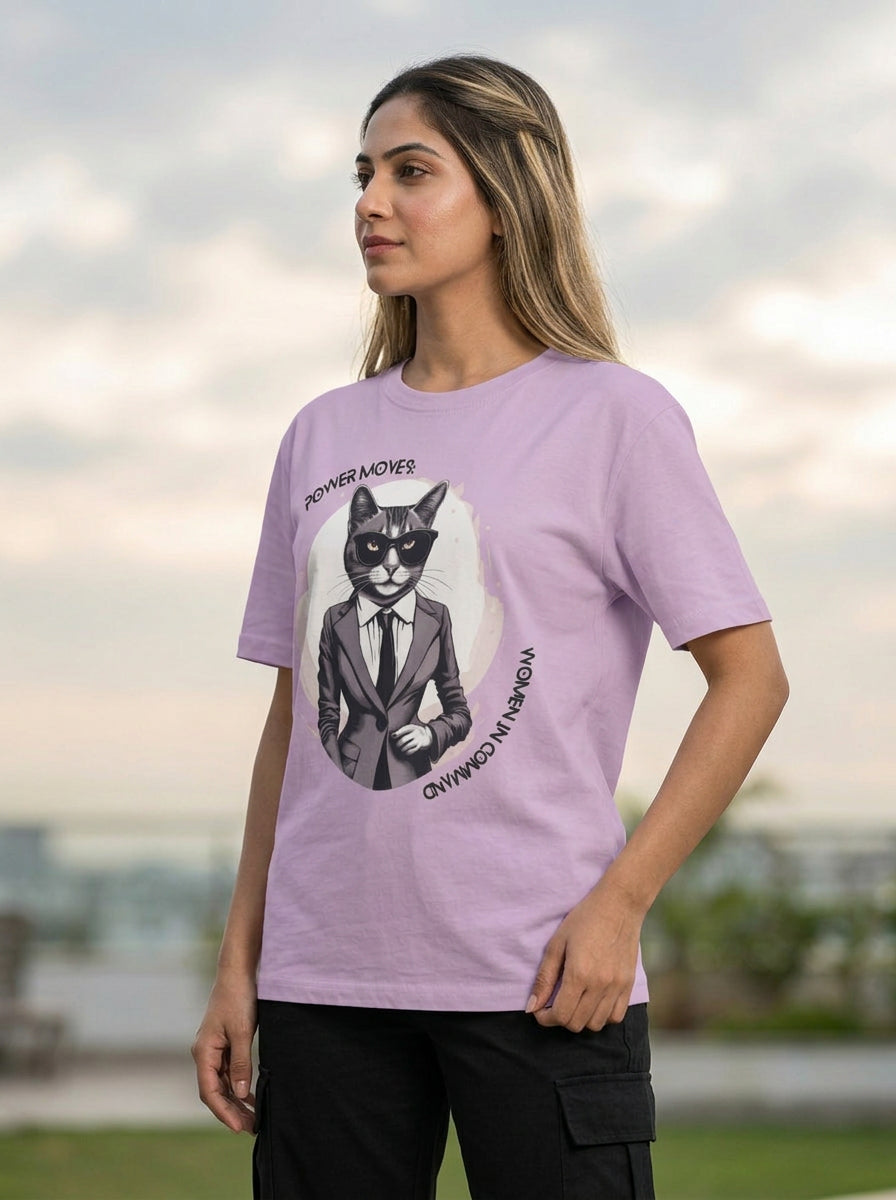 Power Moves Women in Command | Graphic T-Shirt