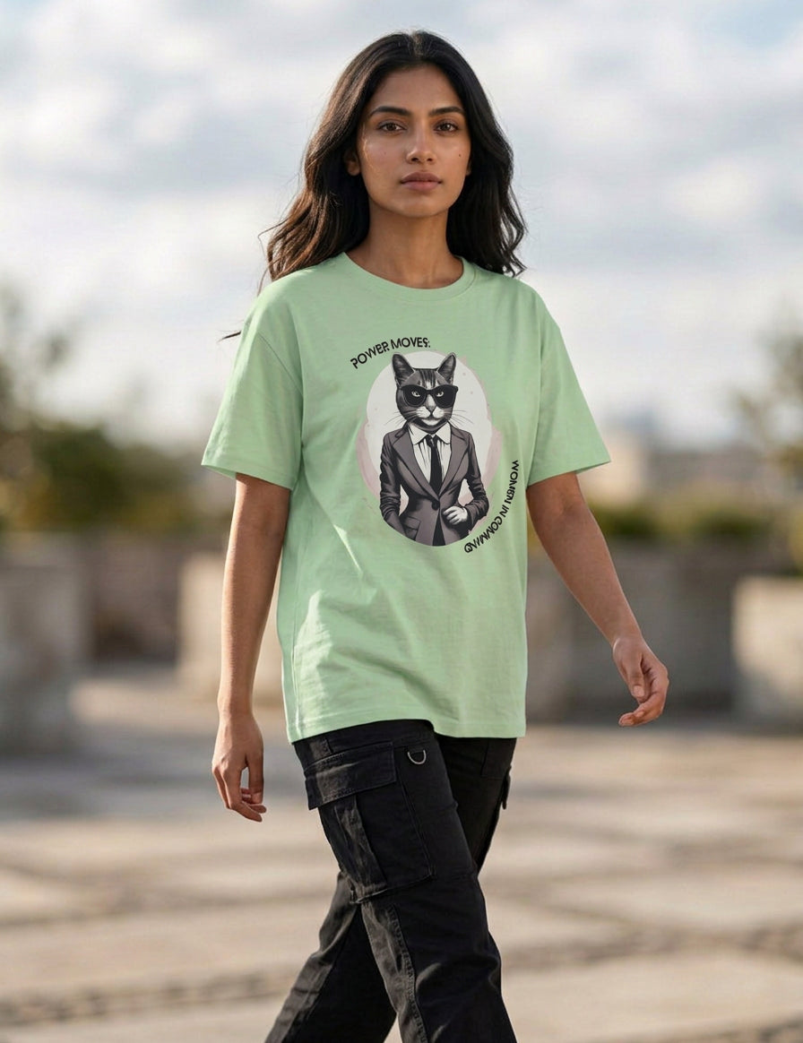 Power Moves Women in Command | Graphic T-Shirt