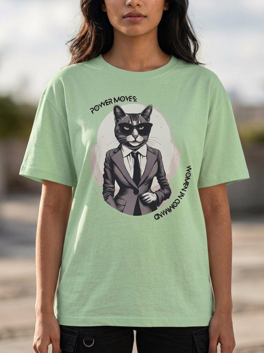 Power Moves Women in Command | Graphic T-Shirt