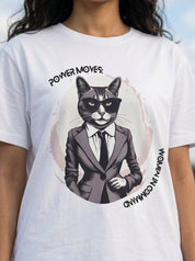 Power Moves Women in Command | Graphic T-Shirt