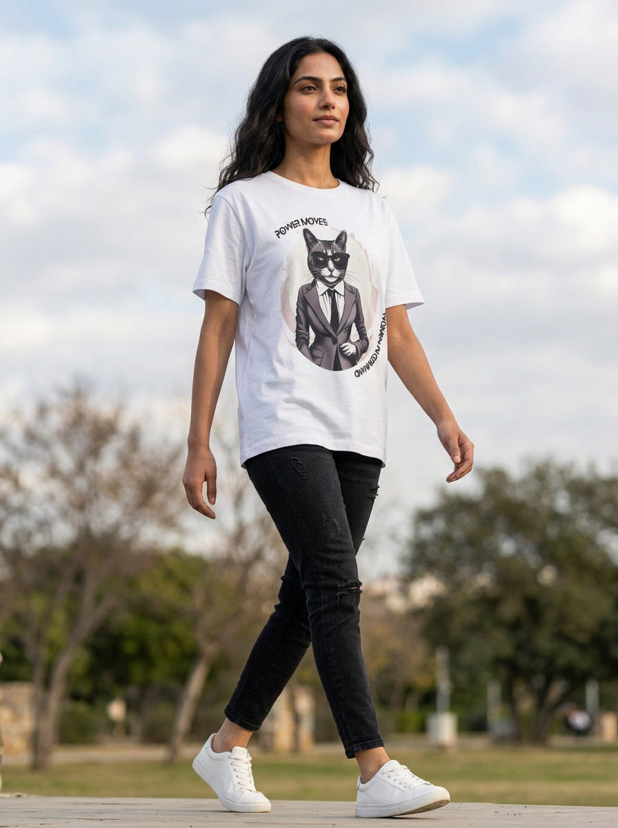 Power Moves Women in Command | Graphic T-Shirt