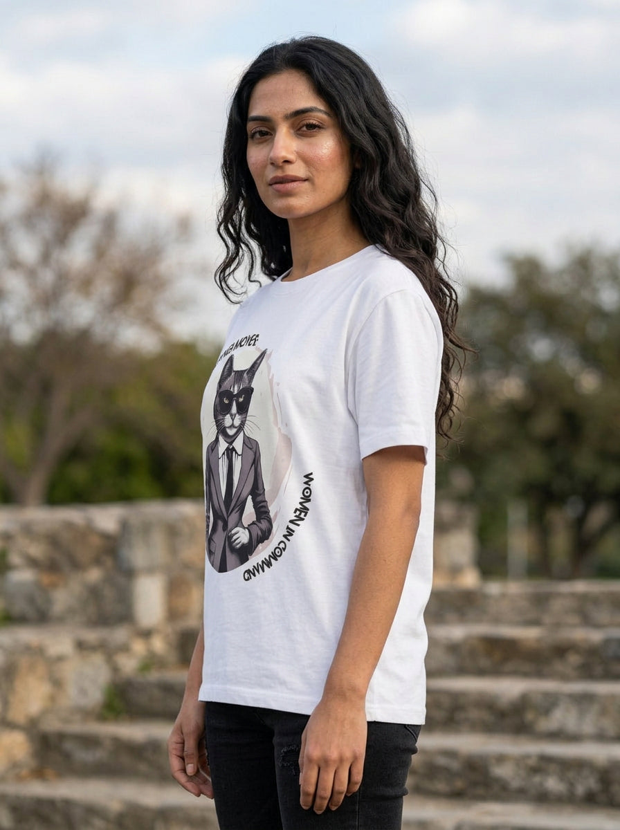 Power Moves Women in Command | Graphic T-Shirt
