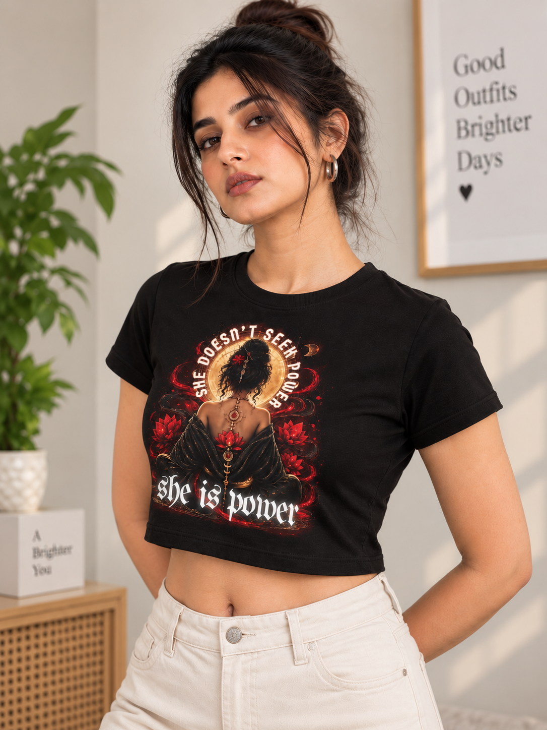 She Is the Power | Crop Top