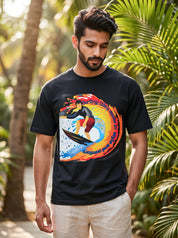 Surfing lifes Waves in Style and Comfort | Graphic T-Shirt