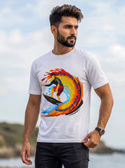 Surfing lifes Waves in Style and Comfort | Graphic T-Shirt