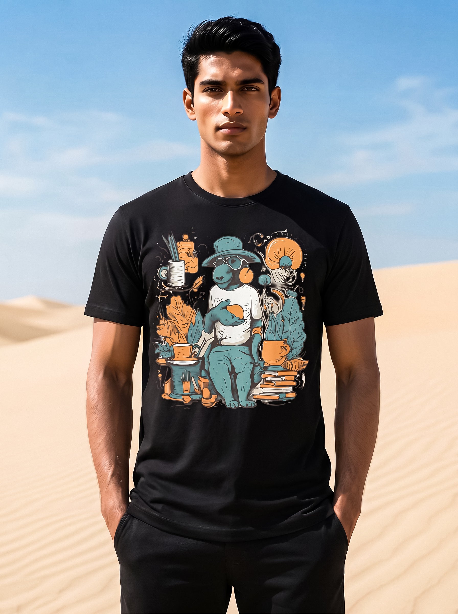 Surreal Coffee Break | Graphic T-Shirt