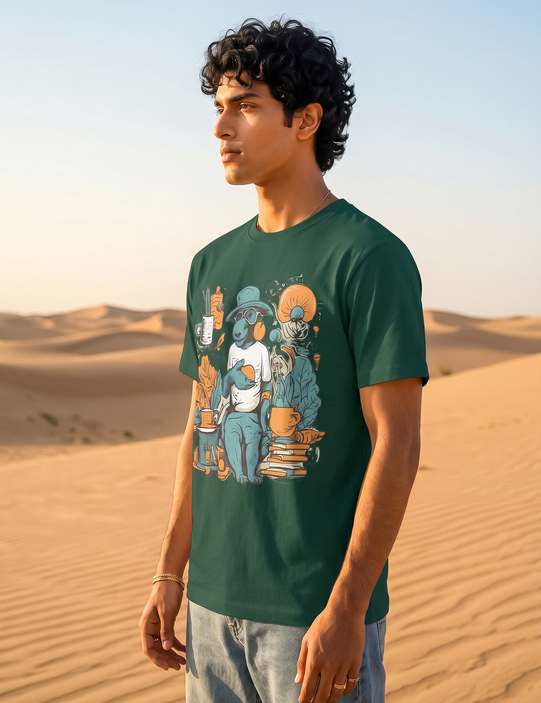 Surreal Coffee Break | Graphic T-Shirt