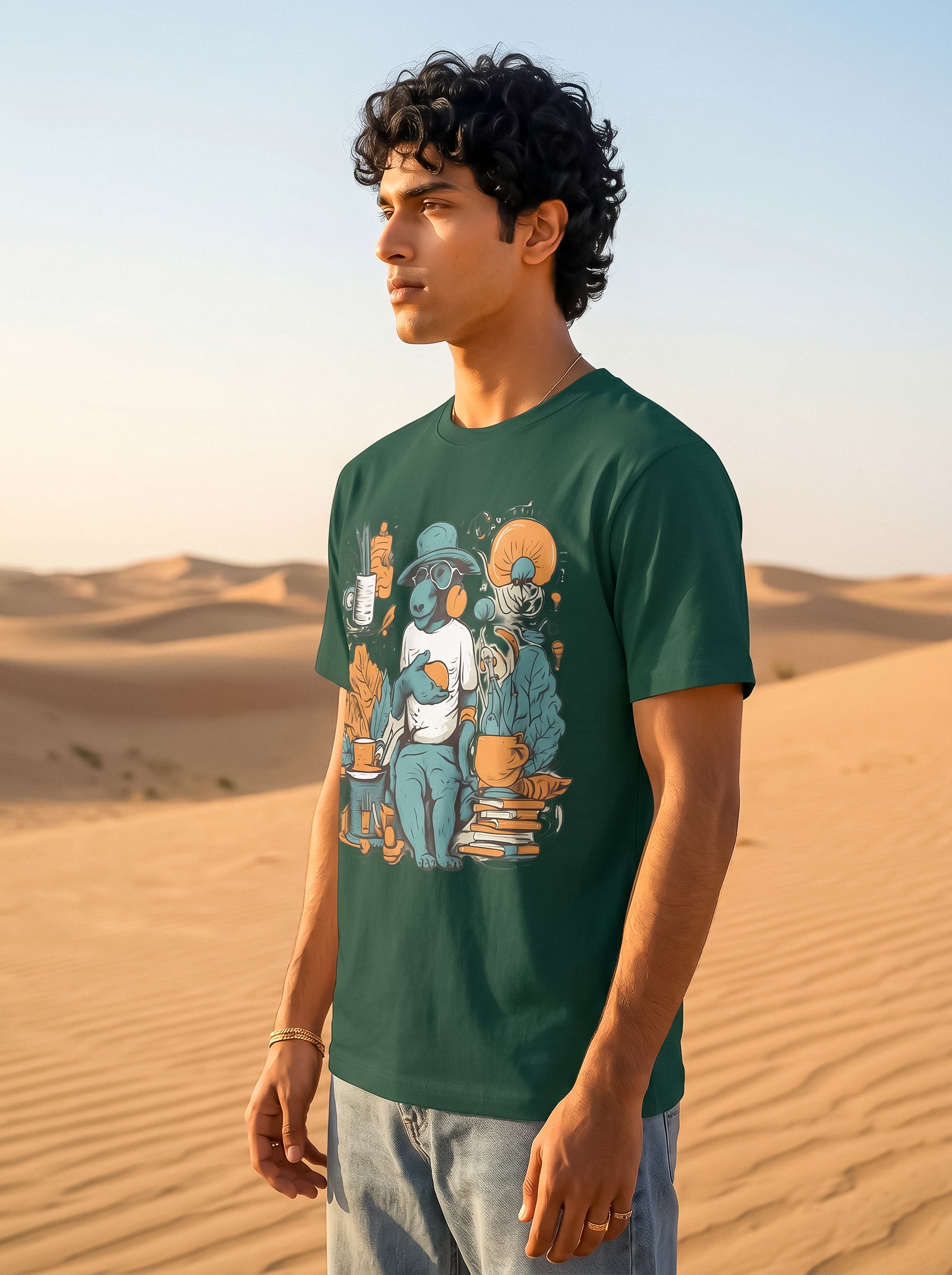 Surreal Coffee Break | Graphic T-Shirt