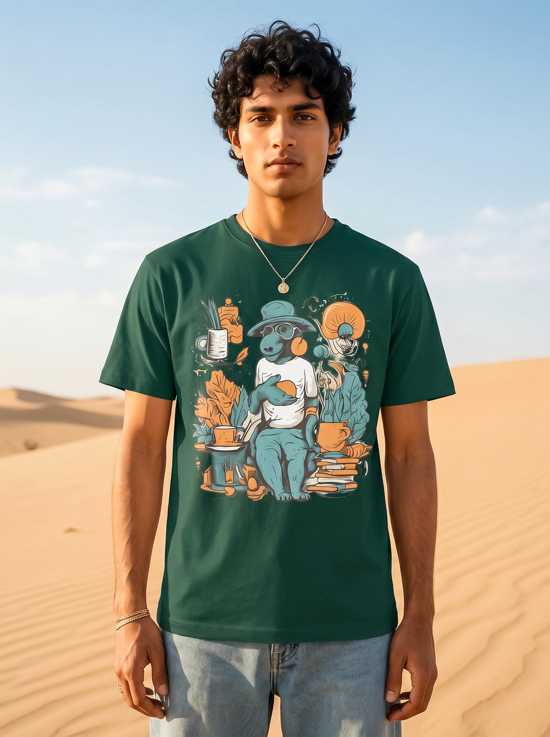 Surreal Coffee Break | Graphic T-Shirt