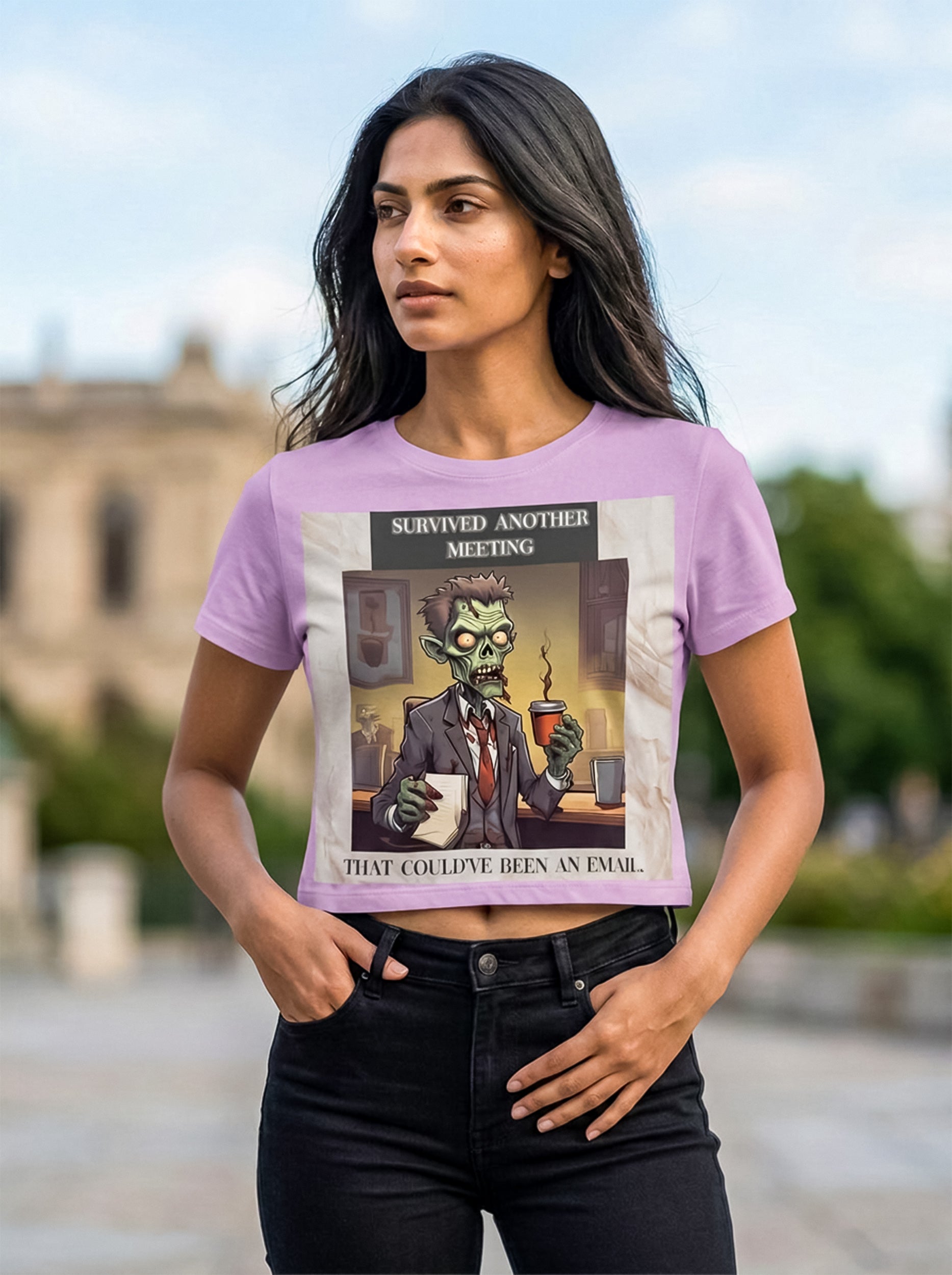 Survived Another Meeting, That Could've been an email | Graphic T-Shirt
